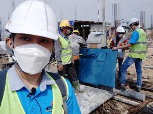 CHIHO bàn giao máy bẻ đai sắt CHV02 cho Công ty Viettel Construction