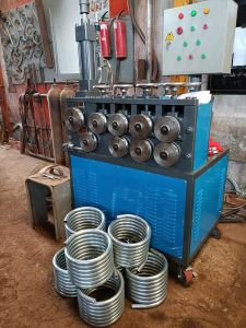Khách hàng nhận Máy Ép Ống Thủy Lực Phi 76 CHIHO cho công trình xây dựng của CHIHO