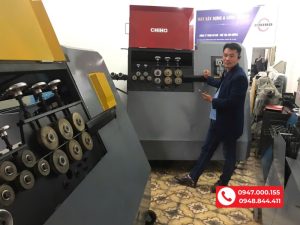 Bàn giao Máy bẻ đai CNC SERVO CH-10 cho Anh Hòa - Bắc Giang