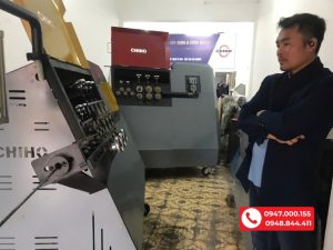 Bàn giao Máy bẻ đai CNC SERVO CH-10 cho Anh Hòa - Bắc Giang