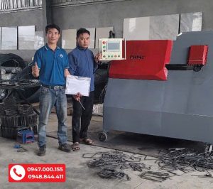 Bàn giao máy bẻ đai CHIHO CNC SERVO CH-10 tại VLXD Hoài Đạt - Yên Bái