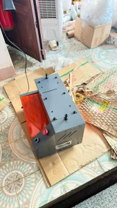 Khách hàng nhận Máy Băm Giấy Carton CHP-100: Giải Pháp Đóng Gói “0 Đồng” của CHIHO