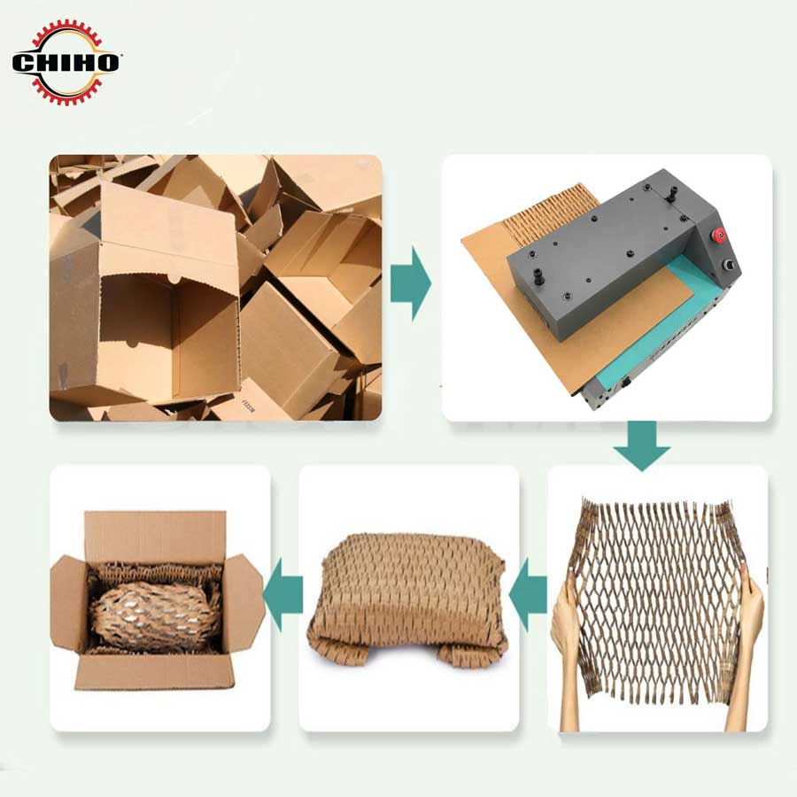 máy băm giấy carton