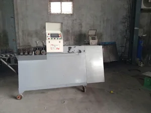 Khách hàng nhận Máy bẻ đai sắt tự động Cá Heo Việt CHIHO – CHV01 Pro của CHIHO