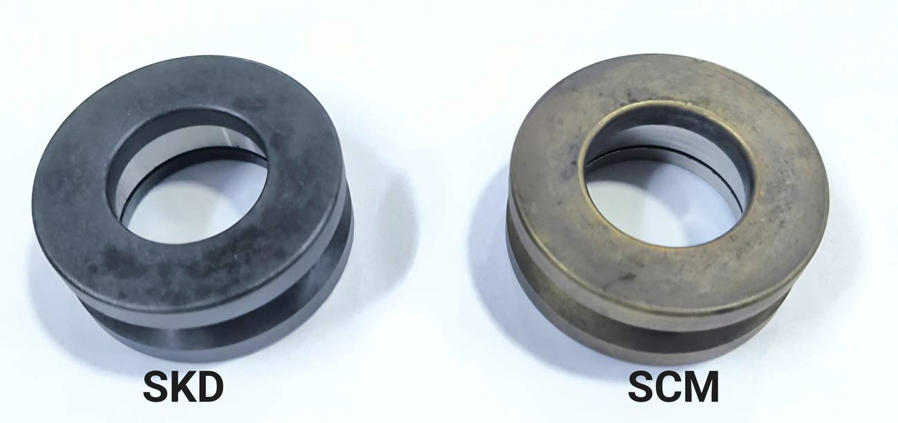 Sư khác biệt từ thép SKD và SCM