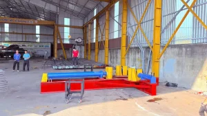 Khách hàng nhận Máy gập sắt nguyên bó CHG-01 của CHIHO