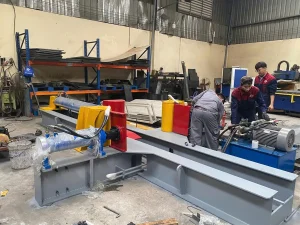 Khách hàng nhận Máy gập sắt nguyên bó CHG-01 của CHIHO