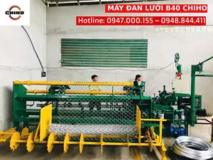 Khách hàng nhận Máy đan lưới B40 – CHB40 của CHIHO
