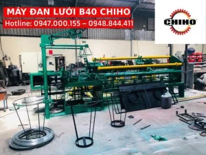 Khách hàng nhận Máy đan lưới B40 – CHB40 của CHIHO