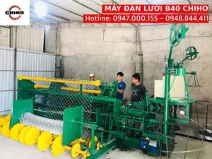 Khách hàng nhận Máy đan lưới B40 – CHB40 của CHIHO