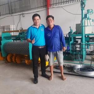 Khách hàng nhận Máy đan lưới B40 – CHB40 của CHIHO