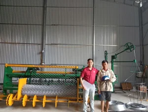 Khách hàng nhận Máy đan lưới B40 – CHB40 của CHIHO