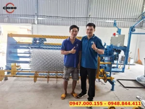 Khách hàng nhận Máy đan lưới B40 – CHB40 của CHIHO