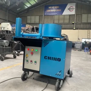 Khách hàng nhận Máy gập sắt cây CHIHO CHA-01 của CHIHO