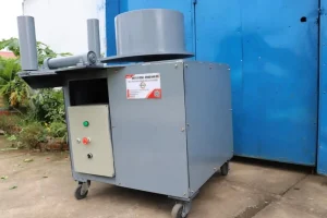Khách hàng nhận Máy gập sắt cây CHIHO CHA-01 của CHIHO