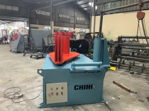 Khách hàng nhận Máy gập sắt nguyên bó CGM-01 Thương hiệu từ CHIHO của CHIHO